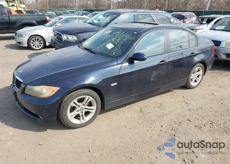 2008 BMW 328Xi z USA, uszkodzony, nr VIN WBAVC93558K043111